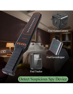 Detector de cámaras ocultas KAXYUYA DS811 - Alta sensibilidad 2