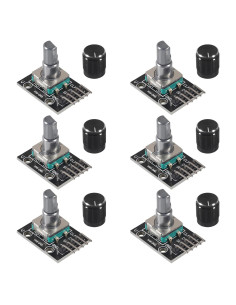 6 Módulos Codificador Rotativo KY-040 AOICRIE 360 Grados