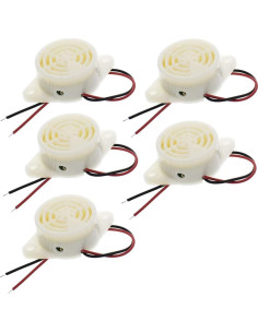 Zumbador de Alarma HiLetgo SFM-27 95DB 3-24V 5 Piezas 2