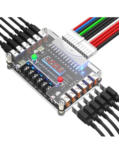 Placa de Distribución de Alimentación ATX Sintech ST-ATX-12UB 3.3V 5V 12V