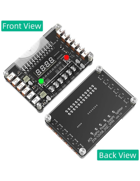 Placa de Distribución de Alimentación ATX Sintech ST-ATX-12UB 3.3V 5V 12V
