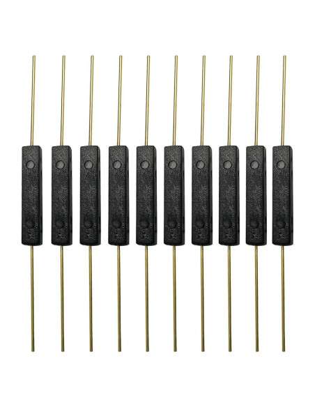 10 Interruptores de Reed Normalmente Abierto Gebildet 14mm