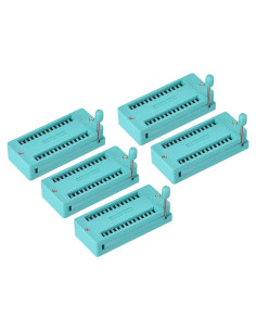 Zócalo de Prueba IC ZIF Universal PATIKIL 28 Pines 3.0mm - Paquete de 5
