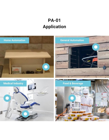 Actuador Lineal Mini 12VDC Progressive Automations 7.62cm 25.4kg