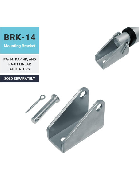 Actuador Lineal Mini 12VDC Progressive Automations 7.62cm 25.4kg