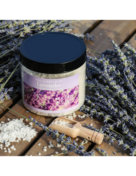 Set de Regalo Spa Luxetique 8 Piezas con Sales de Baño y Aceite