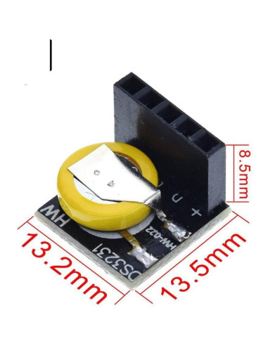 Módulo RTC DS3231 de Precisión 3.3V/5V con Batería