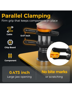 Abrazadera Magnética de Manos Ayudantes NOEVSBIG, 10x10cm 2