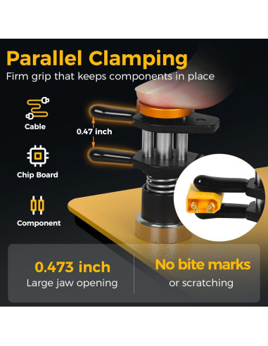 Abrazadera Magnética de Manos Ayudantes NOEVSBIG, 10x10cm