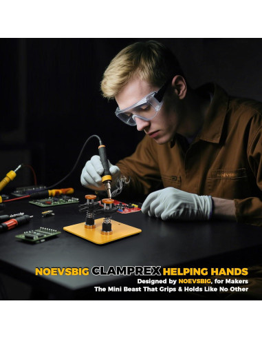 Abrazadera Magnética de Manos Ayudantes NOEVSBIG, 10x10cm