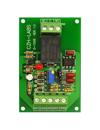 Placa de Relé Comparador de Voltaje 12V DC 10A Electronics-Salon