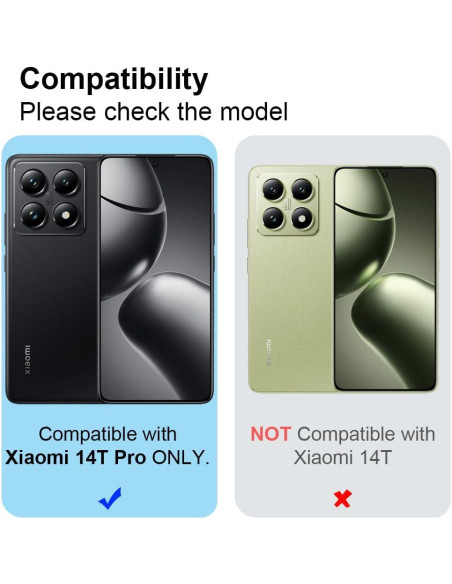 Funda QUIETIP para Xiaomi 14T Pro + Protector de Pantalla Funda QUIETIP para Xiaomi 14T Pro + Protector de Pantalla
