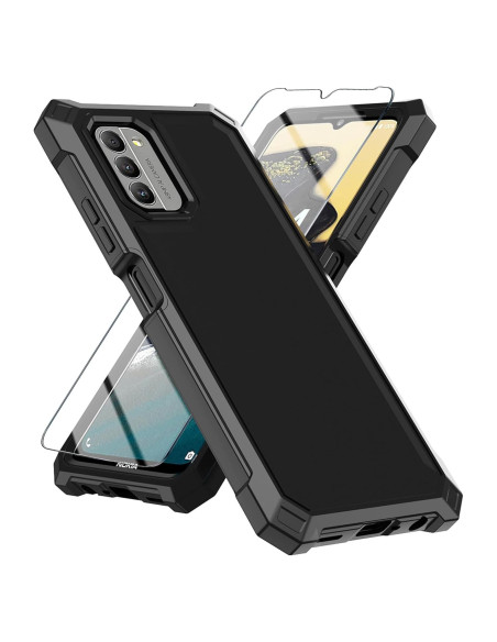 Funda para Nokia G310 5G con protector de pantalla vidrio templado