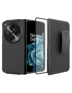 Funda Ailiber para OnePlus Open con Clip de Cintura y Protector