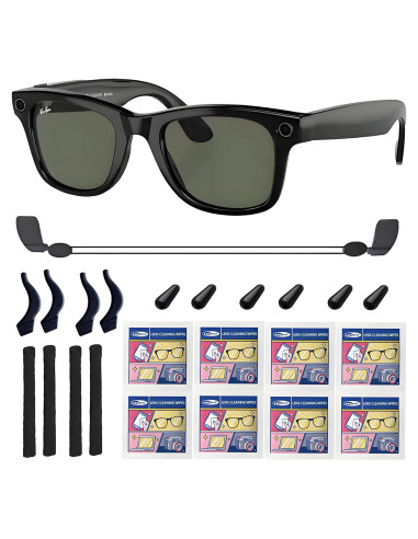 Accesorios para gafas inteligentes Ray-Ban Meta Wayfarer - 6 pares almohadillas y más