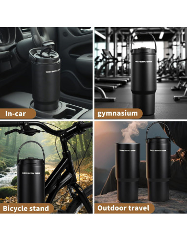 Botella de Agua 710 ml ANEWSIR Acero Inoxidable Aislada