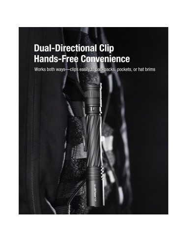 Lámpara Táctica Klarus P2 1000 Lúmenes Recargable USB-C