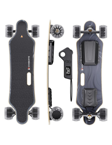 Patineta Eléctrica DNASKATE V20 1000W 35Km/h Longboard