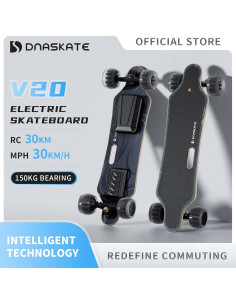 Patineta Eléctrica DNASKATE V20 1000W 35Km/h Longboard 2