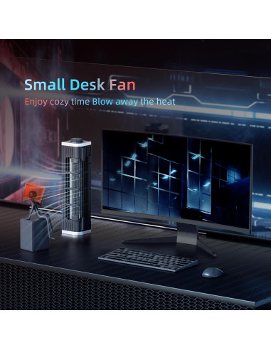 Enfriador de Laptop OImaster con Soporte Ajustable y Ventilador USB