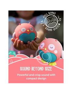 Altavoz Bluetooth Planet Buddies Búho Oliva 10.16cm Inalámbrico 2