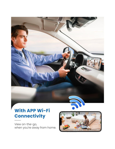 Cámara de Seguridad Inalámbrica 4K RXIMA Mini HD 150