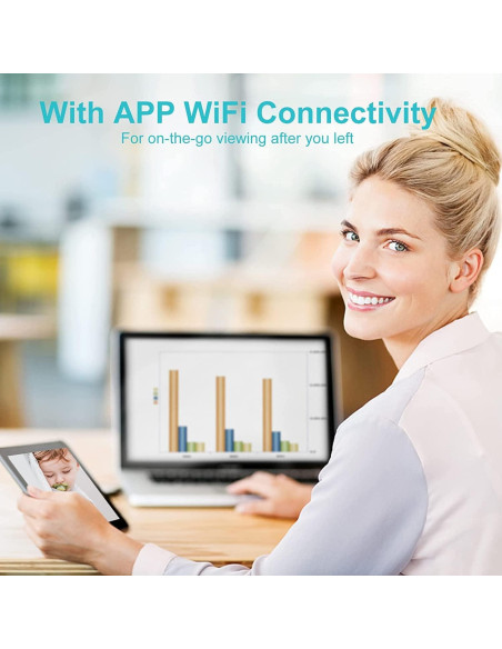 Cámara de Seguridad Inalámbrica 4K RXIMA Mini HD 150