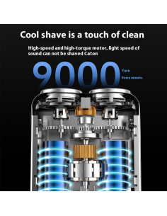 Mini Afeitadora Eléctrica Rhycoma 400mAh Impermeable Naranja 2