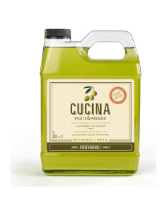 Jabón de Manos Orgánico Cucina 1L Cilantro y Olivo Vegano