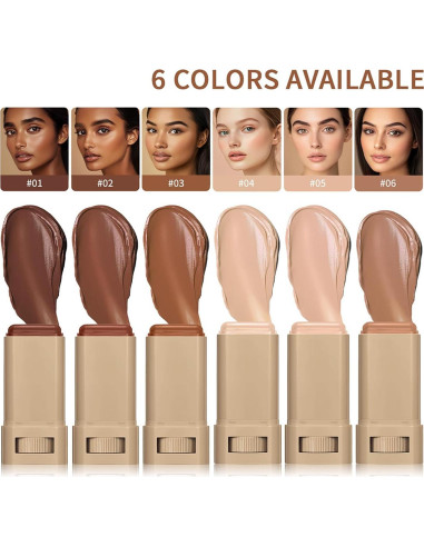 Barra de Tinte para la Piel Skween 49.6g - Hidratante y Duradero