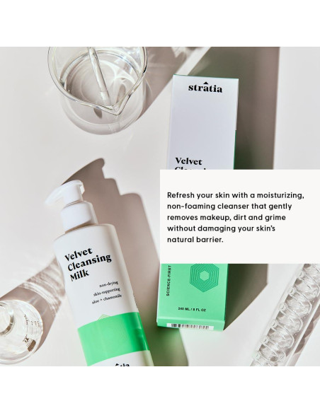 Leche Limpiadora Stratia 236.6 ml - Hidratante Facial Suave Leche Limpiadora Stratia 236.6 ml - Hidratante Facial Suave