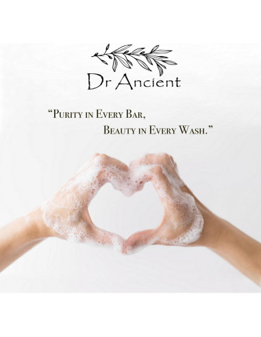 Jabón Natural de Aceite de Oliva Dr.Ancient 140g - Vegano y Antibacteriano