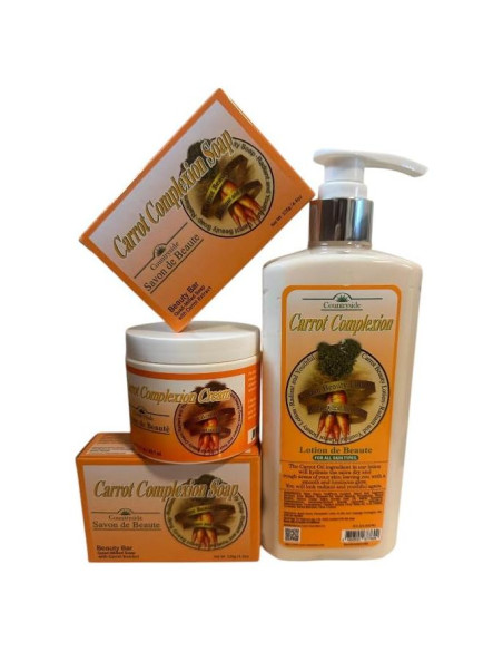 Conjunto de Cuidado de la Piel NLC 4 Piezas Zanahoria
