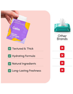 Toallitas Desodorantes FOMIN para Viaje - 50 Unidades - Biodegradables 2