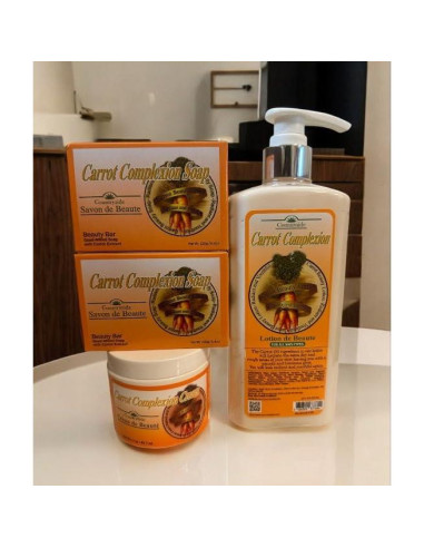 Conjunto de Cuidado de la Piel NLC 4 Piezas Zanahoria