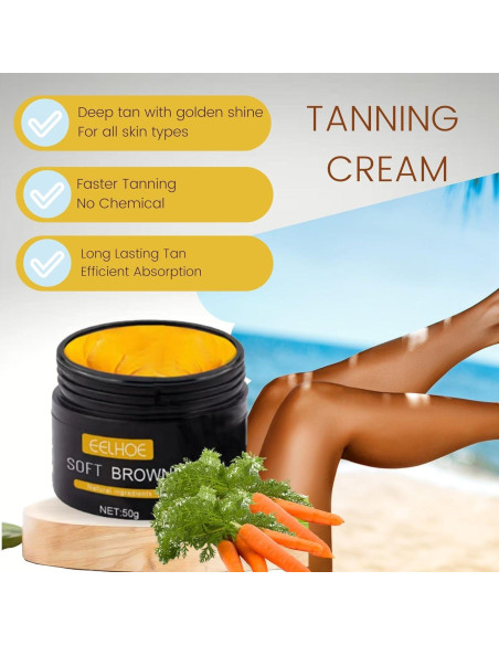 Gel Bronceador Intensivo Eelhoe 200ml - Bronceado Natural Rápido