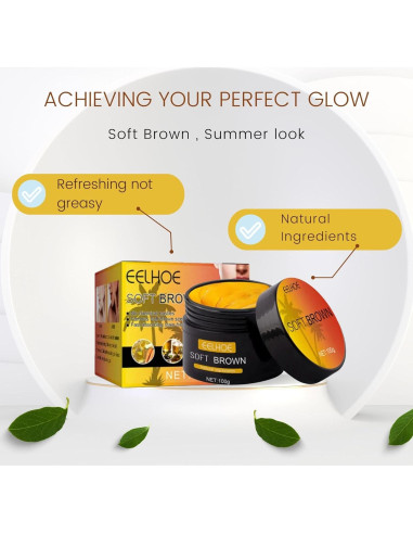 Gel Bronceador Intensivo Eelhoe 200ml - Bronceado Natural Rápido