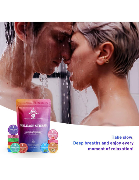 Bombas de Ducha Aromaterapia MR MIRYE - 18 Piezas Orgánicas