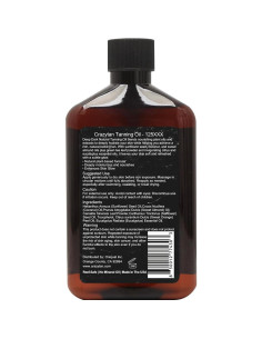 Aceite Bronceador Natural Crazytan 226g Hidratante 2