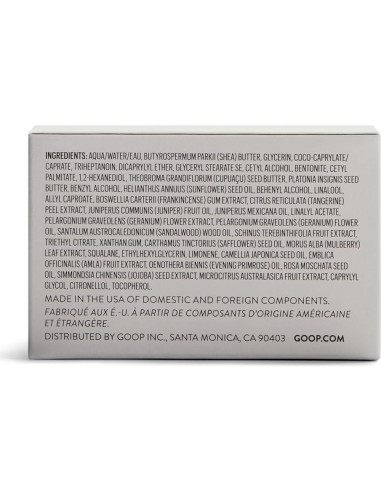 Mantequilla Corporal Goop Beauty 180 ml | Hidratante Piel Seca