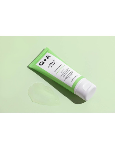 Gel Exfoliante AHA de Manzana Q+A 73.93 ml - Natural y Vegano