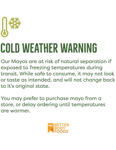 Mayonesa de Aguacate BetterBody Foods 793.79 g Sin OGM