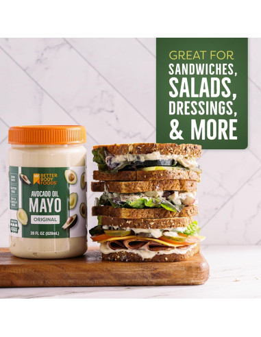 Mayonesa de Aguacate BetterBody Foods 793.79 g Sin OGM