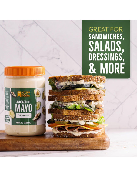 Mayonesa de Aguacate BetterBody Foods 793.79 g Sin OGM