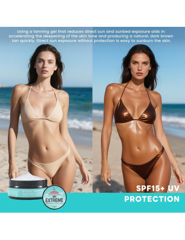 Gel Bronceador Intensivo 2Bmagic Coco 159g - Acelera Bronceado