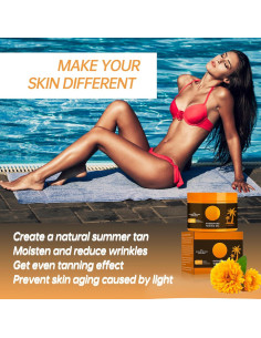 Gel Bronceador Intensivo Aiwejay 150g - Acelerador Natural 2