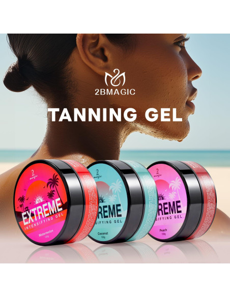 Gel Bronceador Intensivo 2Bmagic Coco 159g - Acelera Bronceado