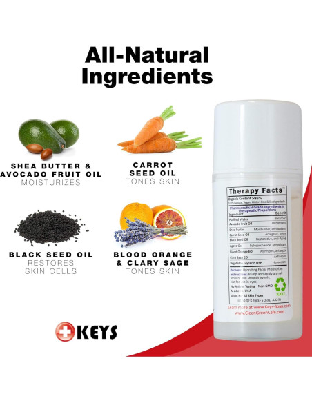 Base de Maquillaje Hidratante Keys Luminos 140g - Antienvejecimiento