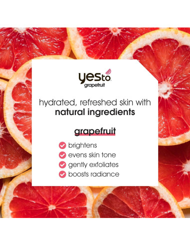 Toallitas Faciales Iluminadoras Sí a Pomelo 30 Unidades