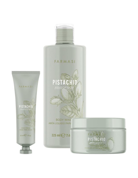 Conjunto de Cuidado Corporal Farmasi Pistacho 3 Piezas